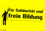 Fr Solidaritt und freie Bildung