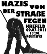 Naziaufmarsch am 9.7.2011 in Krefeld stoppen! 