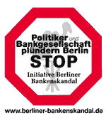 Politiker und Bankgesellschaft plndern Berlin