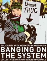 Solidarität mit den ArbeiterInnen in Wisconsin!