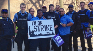 Der Streik bei Brinks am 15. April