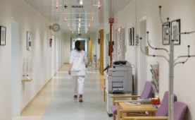 Krankenschwester in Island nach dem streik im Juni 2015