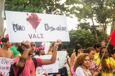 Oppositionsbewegung gegen das Entwicklungsmonster Carajás, Foto von Marcelo Cruz