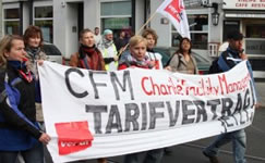 ver.di kämpft für Tarifverträge bei Charité CFM Facility Management