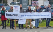 Protest gegen Venovia, Bild: Mieterverein Bochum, Hattingen und Umgegend e. V.