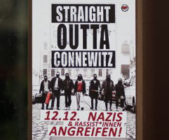 Straight outta Connewitz - 12.12.: Nazis & Rassist*innen angreifen