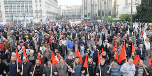Griechenland: PAME Demonstration gegen Rentenklau in Athen am 4.2.2016