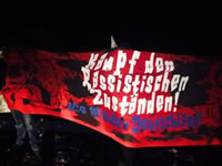 Clausnitz: Kampf den rassistischen Zuständen! Bild: addn