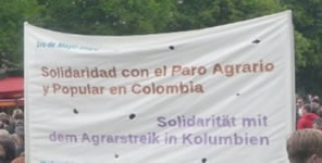 Aufruf „Streike hart! der Kolumbienkampagne: Landwirtschaftsstreik in Kolumbien. Soli-Aktion in Berlin am 3. Juni 2016