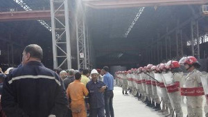 Polizei in Alexandria überfällt streikende Arbeiter auf der Werft - am 20. Mai 2016