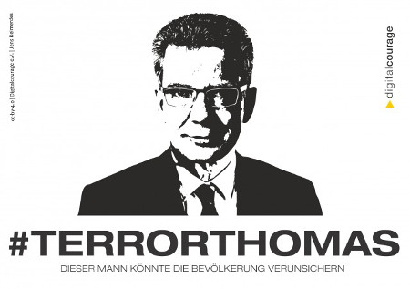 #Terrorthomas: Dieser Mann könnte die Bevölkerung verrunsichern. CC BY 4.0 Digitalcourage