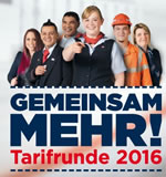 EVG Tarifrunde bei der Deutschen Bahn 2016