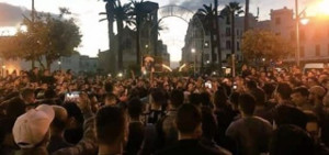 Proteste nach Fikris Tod in ganz Marokko - hier am 30.10.2016 in Rabat
