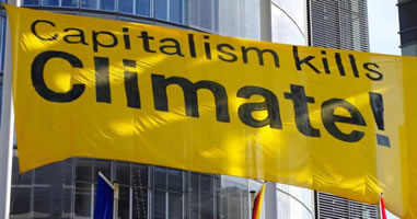 „Capitalism kills climate“