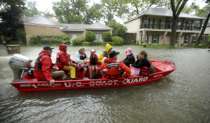 August 2017: Selbstorganisation in der Flut von Houston - wer auf Trumps Retter wartet...