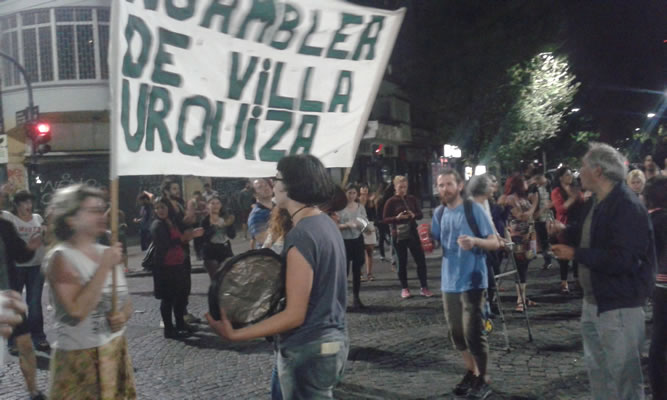 Demonstration am 19. Dezember in Buenos Aires, Foto von Alix Arnold