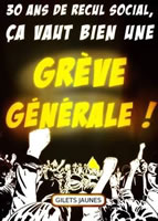 Frankreich: Aufruf der "gelben Westen" zum Generalstreik