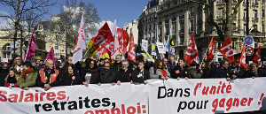 Die Pariser Demo am 19.3.2019 die größte der vielen an diesem Tag in Frankreich