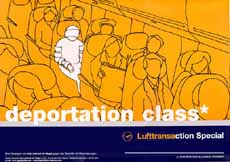 deportation class: Internet-Demo gegen das Abschiebegeschäft und Lufthansa am 20. Juni 2001