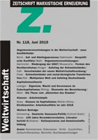 Zeitschrift Marxistische Erneuerung-“Z” Nr. 118 vom Juni 2019