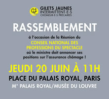 Frankreich: Protest gegen Arbeitslosen-„Reform“ am 20. Juni 2019