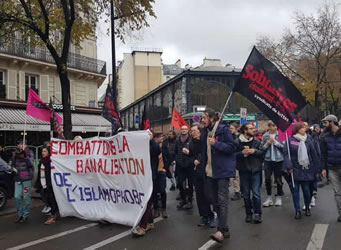 Studierendengewerkschaft der Union syndicale Solidaires (Foto: B. Schmid)