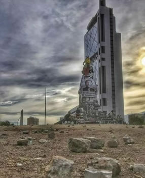 Chile: Plaza Dignidad im Dezember 2019