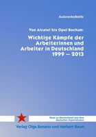 [Buch] Von Alcatel bis Opel Bochum: Wichtige Kämpfe der Arbeiterinnen und Arbeiter in Deutschland 1999 – 2013