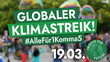 19.03.2021: Globaler Klimastreik