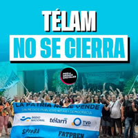 Proteste über Argentinien hinaus gegen Schließung von Télam und Sperrung der Website der Nachrichtenagentur - angeordnet durch Milei als "Sparmaßnahme"