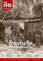 Die Sommerausgabe der ila: "Deutsche in Lateinamerika" (Nr 477, Juli/August 2024)