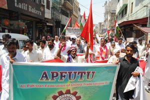 APFUTU: All Pakistan Federation of United Trade Unions 