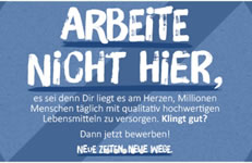 Arbeite nicht hier! Adbusting-Aktion nimmt Tönnies-Werbekampagne in die Kritik: Karriere bei Tönnies? Nicht mit uns!