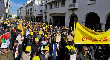 Moroccan unions protest against draft strike law (IndustriALL)