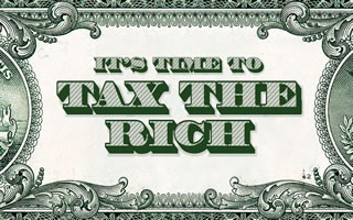 Tax the rich. Invest in a better world. (Oxfam)